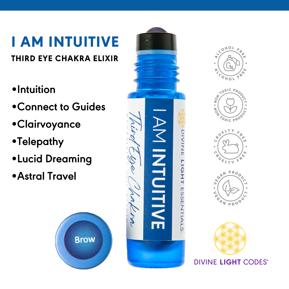 Chakra Balancing Elixirs - Essential Oils - 7 Roller Bottles Set