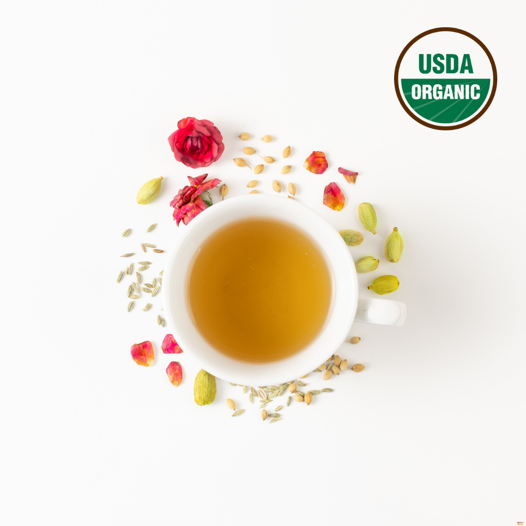 Cup-It-Cool Tea | Organic Rose & Licorice Herbs Tea Blend