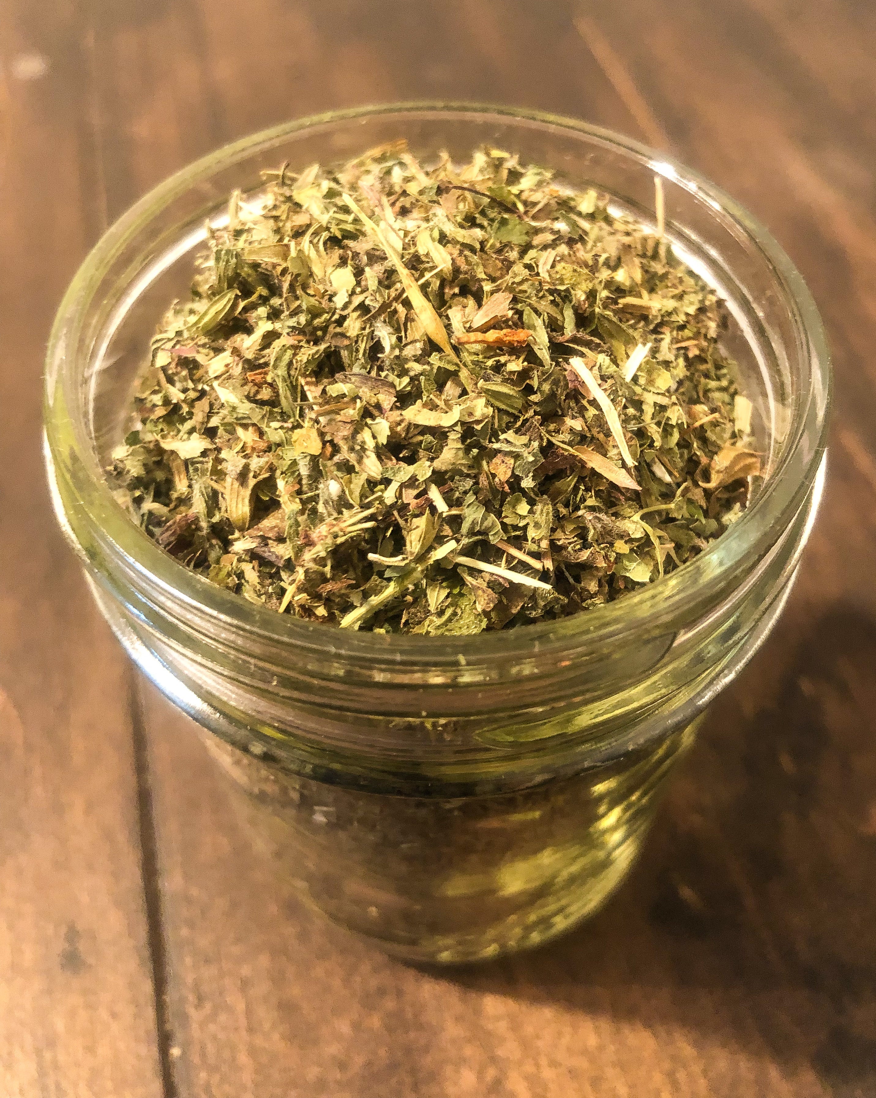 Dried Herbs Small Jars