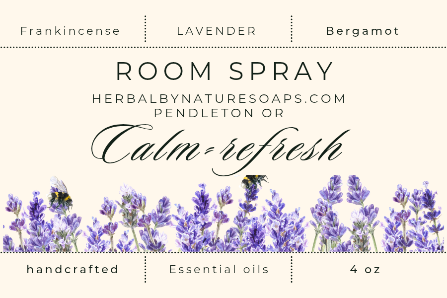 Essential oil room & linen spray